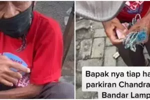 Kisah kakek penjual krupuk tolak dagangannya ditawar mahal, bikin haru