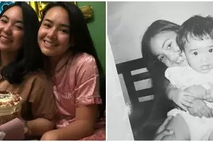 Jarang tersorot, ini 7 potret masa kecil Amanda Manopo dengan kakaknya