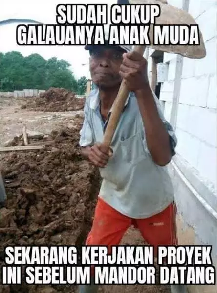 kata-kata lucu tukang bangunan © 2021 instagram.com