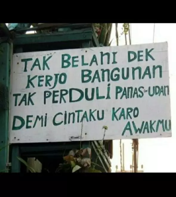 kata-kata lucu tukang bangunan © 2021 instagram.com