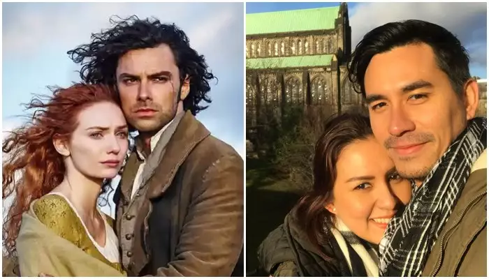 gaya seleb tirukan adegan film poldark © instagram