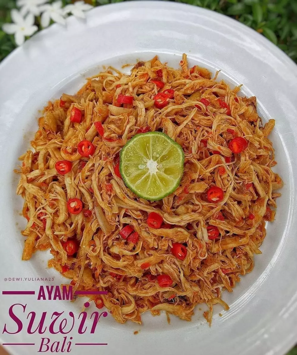 Resep lauk pendamping nasi kuning © Instagram