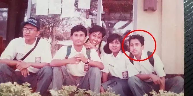 potret lawas presenter bareng geng sma © instagram