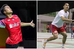 Anthony Ginting melaju ke perempatfinal, Jonatan Christie tersingkir