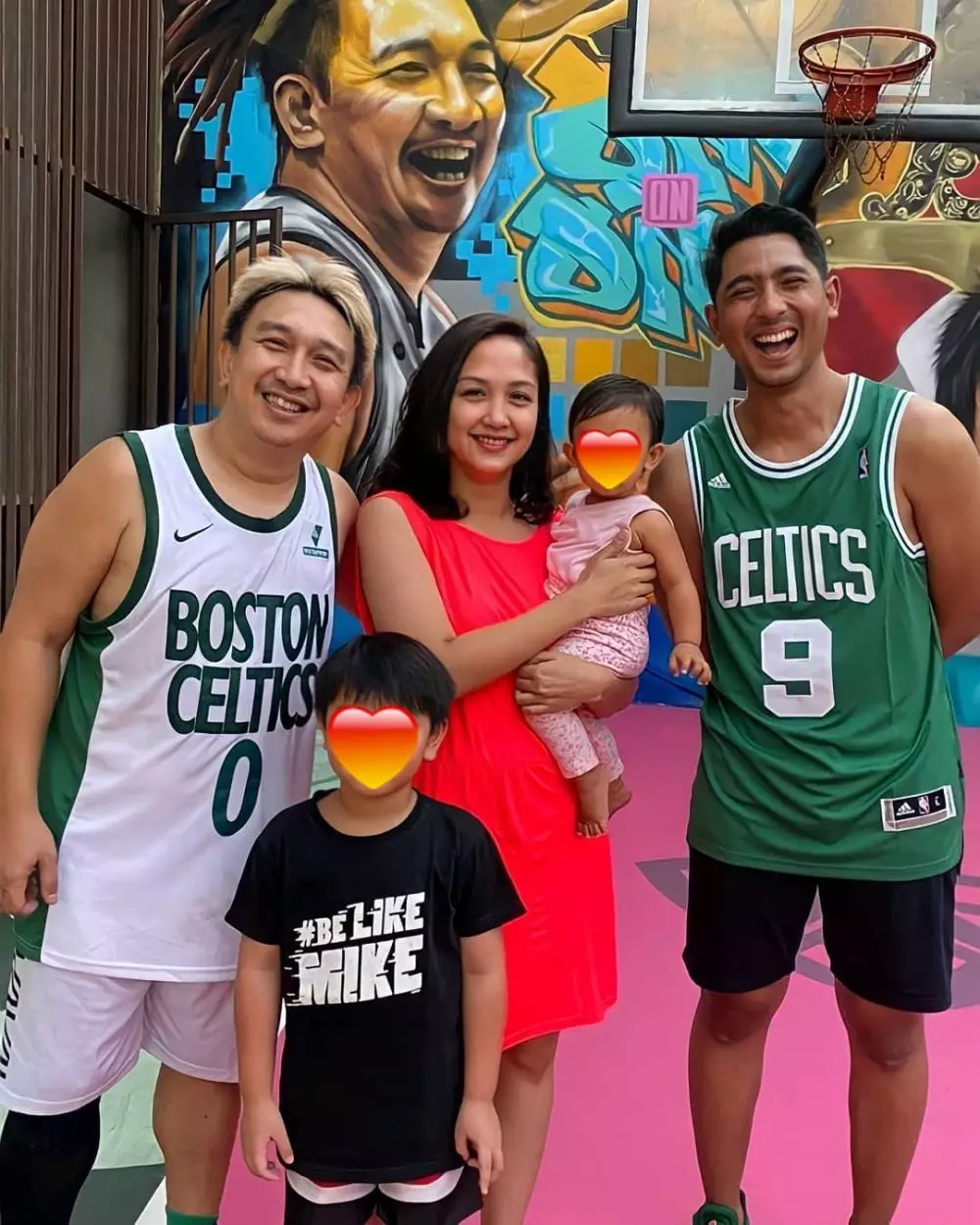 momen arya saloka tanding basket © instagram momen arya saloka tanding basket © instagram