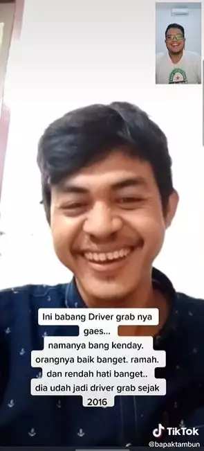 supir taksi online bantu penumpang lahiran © 2021 TikTok