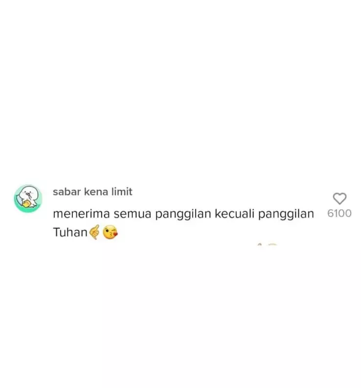 komentar tiktok lucu © 2021 berbagai sumber