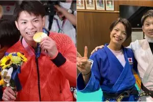 9 Potret Hifumi Abe & Uta Abe, kakak beradik raih emas Olimpiade Tokyo