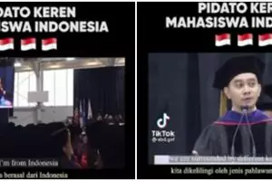 Momen mahasiswa asal Indonesia pidato di Amerika, bikin bangga
