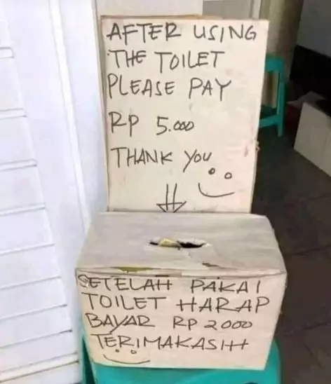 pengumuman tarif jasa © 2021 berbagai sumber