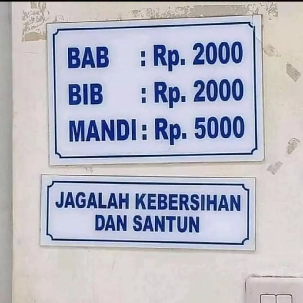 pengumuman tarif jasa © 2021 berbagai sumber
