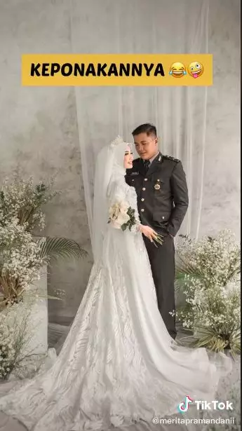 kisah wanita menikah dengan keponakan pelatih latsar © TikTok