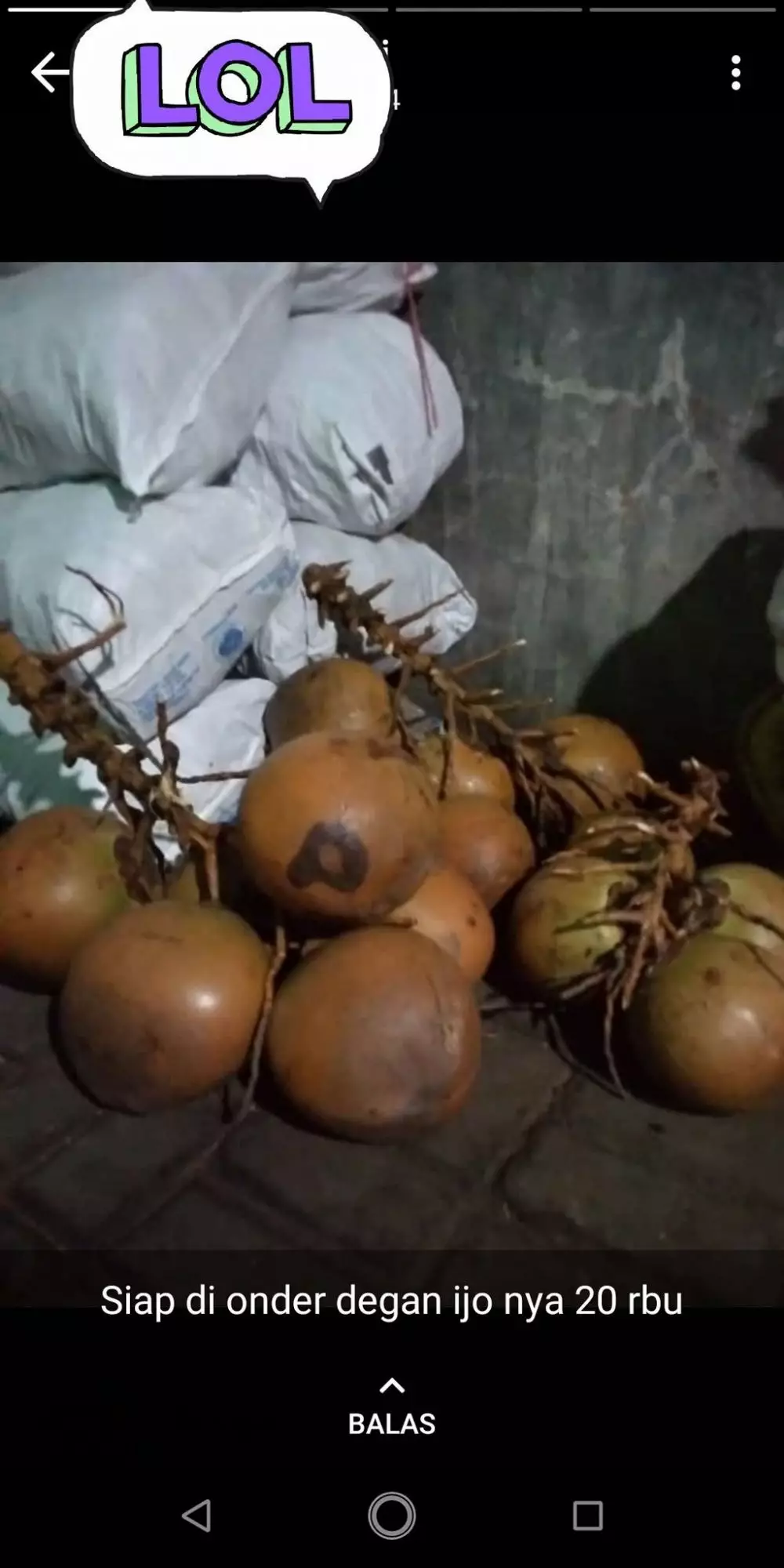 typo saat promosi dagangan © Twitter