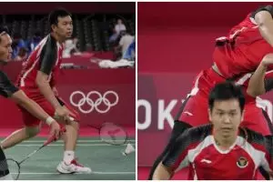Dihentikan ganda Taipei, Ahsan/Hendra gagal ke final Olimpiade 2020