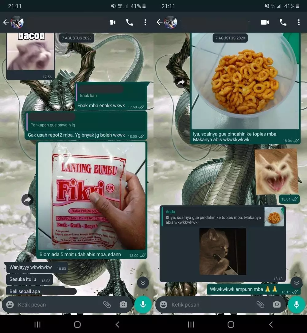 Review lucu makanan © berbagai sumber