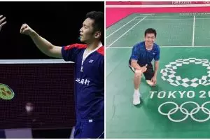 Aksi Lee/Wang sungkem The Daddies di Olimpiade Tokyo, bikin bangga