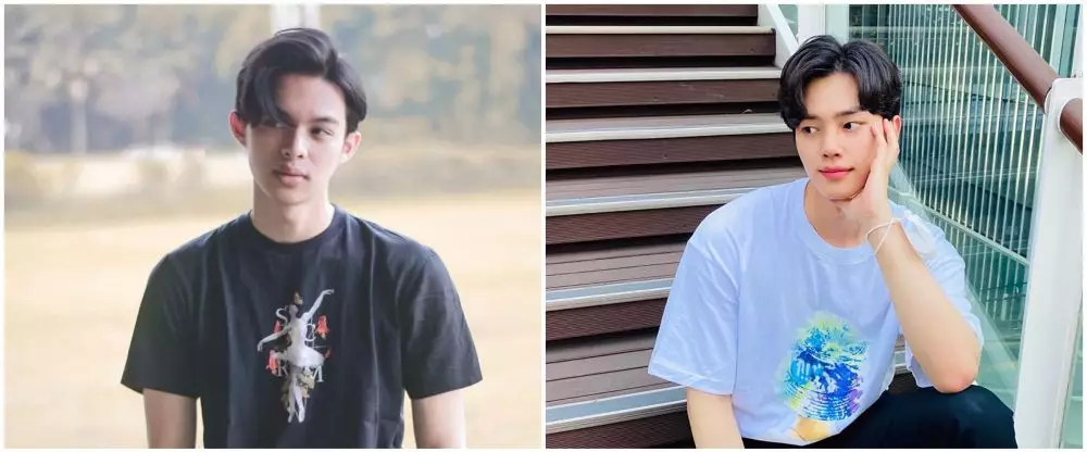 Rey Mbayang mirip Song Kang Instagram © 2021 brilio.net Rey Mbayang mirip Song Kang Instagram © 2021 brilio.net