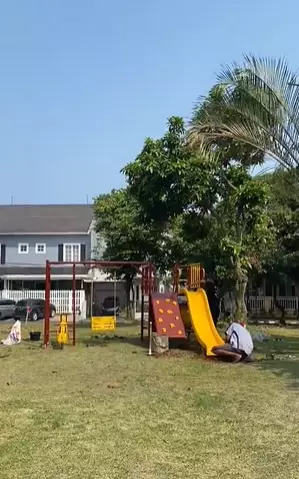 Penampakan playground anak Arief Muhammad Instagram