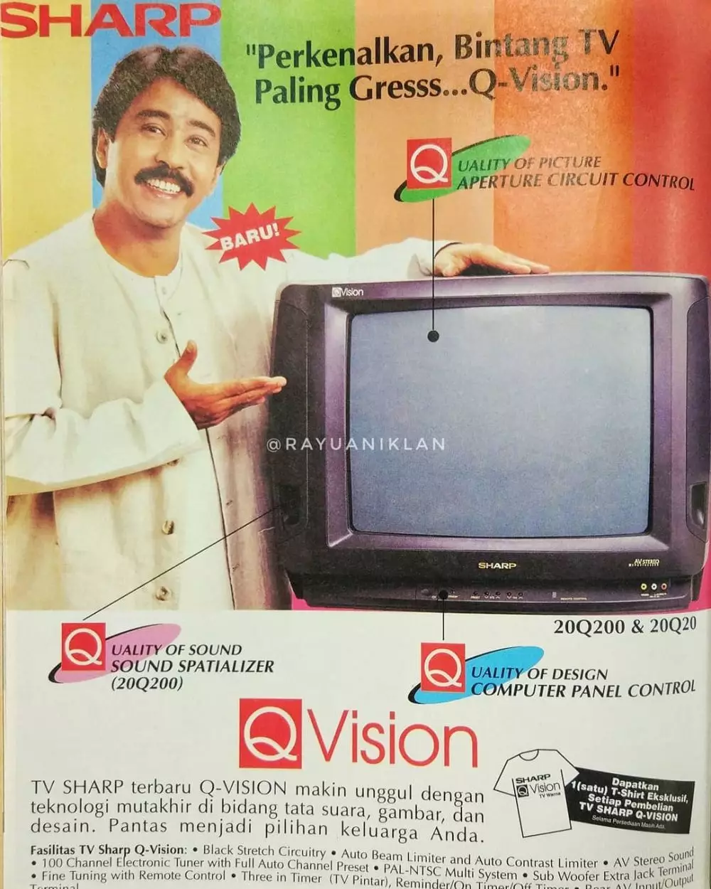 aktor 50an tahun iklan lawas © Instagram