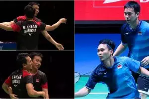 Dijegal ganda Malaysia, Ahsan/Hendra gagal bawa pulang medali