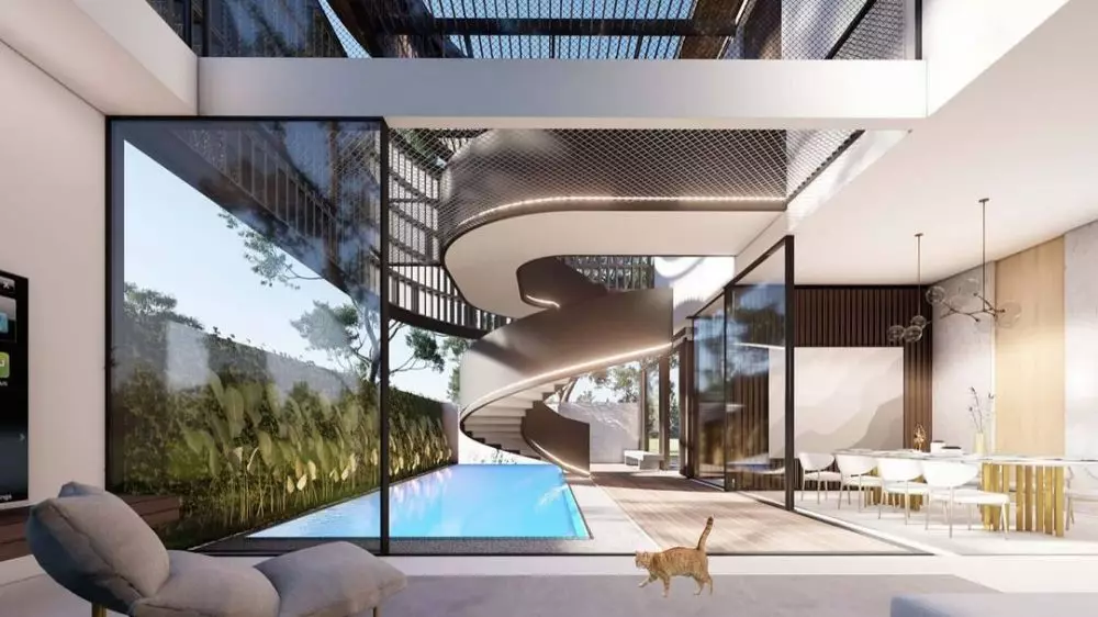 desain rumah Ayu Ting Ting © Instagram