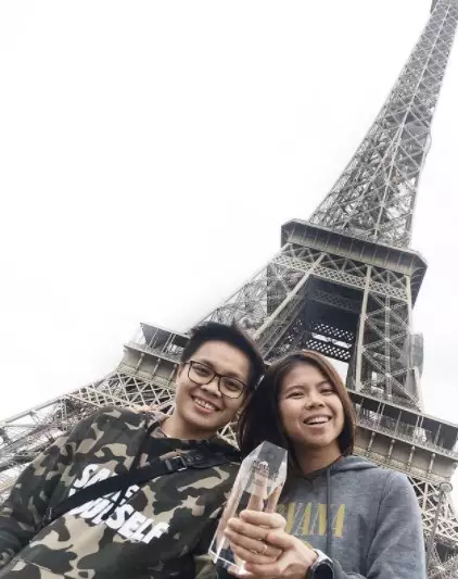 Potret kompak Greysia Polii dan Apriyani Rahayu dari berbagai sumber