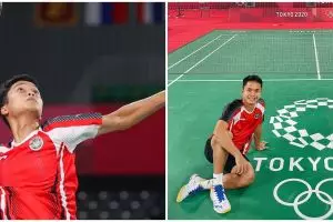 Gagal ke final, Anthony Ginting berpeluang rebut perunggu di Olimpiade