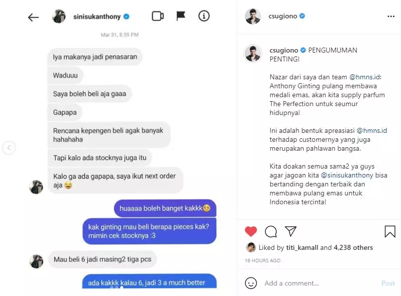 figur janjikan hadiah untuk atlet Olimpiade Tokyo © 2021 brilio.net  figur janjikan hadiah untuk atlet Olimpiade Tokyo © 2021 brilio.net