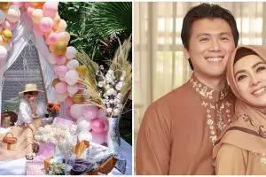 9 Potret perayaan ultah Syahrini ke-39, kado dari Reino super besar