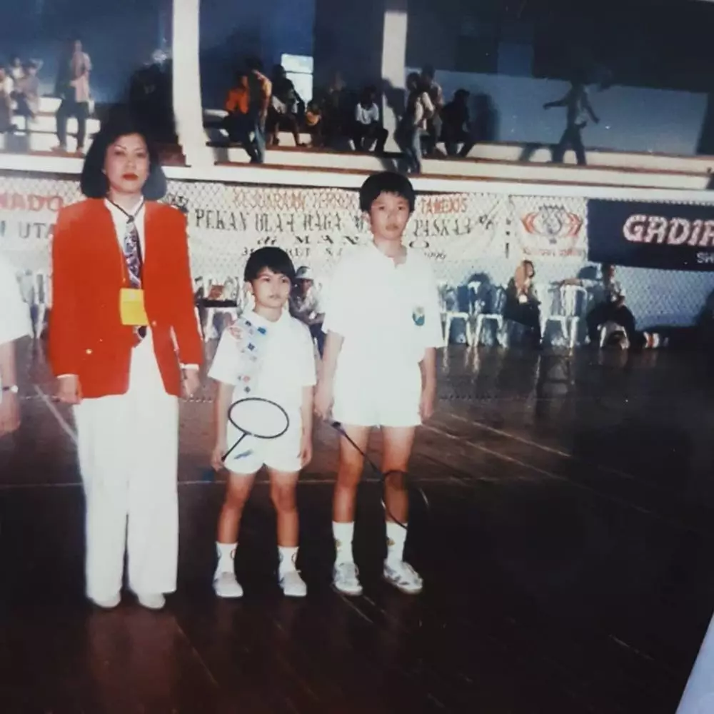 masa kecil greysia polii © instagram masa kecil greysia polii © instagram