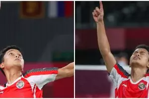 Anthony Sinisuka Ginting raih medali perunggu Olimpiade Tokyo 2020