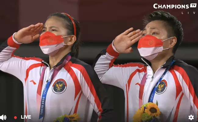 tradisi emas bulutangkis olimpiade © 2021 berbagai sumber