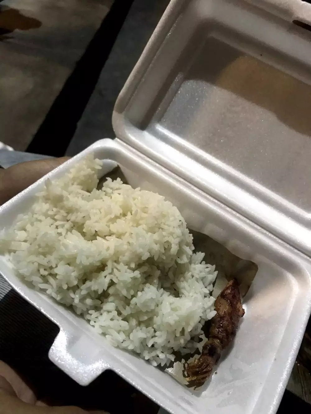 momen apes buka nasi kotak © 2021 instagram.com