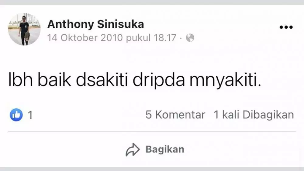 status FB Anthony © Twitter/@valnentiness