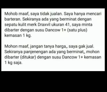 Cerita pria tukar sepatu buat beli susu anak © Instagram/@divisihumaspolri