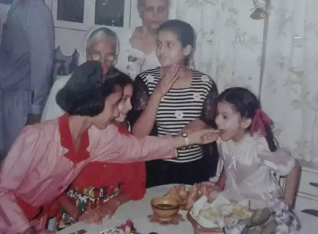 Potret masa kecil Taapsee Pannu 'Thappad' Instagram/@taapsee