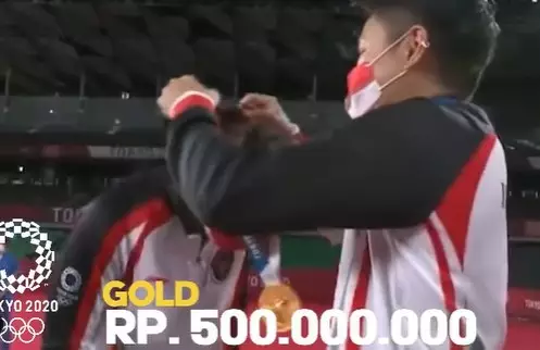 Bonus untuk atlet peraih medali Olimpiade Tokyo dari Juragan99 © Instagram/@juragan_99