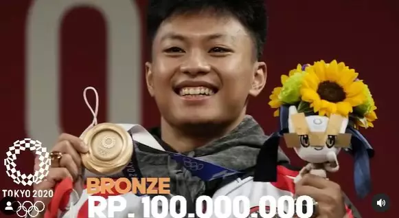 Bonus untuk atlet peraih medali Olimpiade Tokyo dari Juragan99 © Instagram/@juragan_99