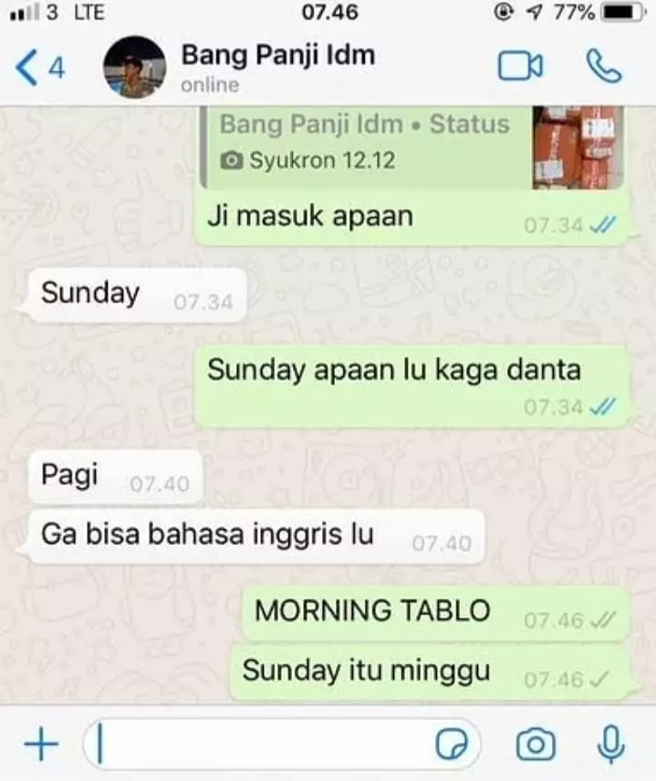 chat lucu teman nggak bisa diandalkan © 2021 instagram.com chat lucu teman nggak bisa diandalkan © 2021 instagram.com