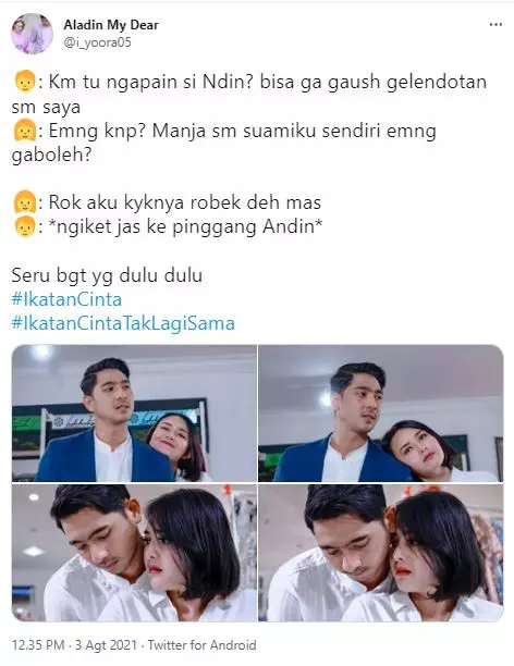 cuitan ikatancintataklagisama © 2021 berbagai sumber