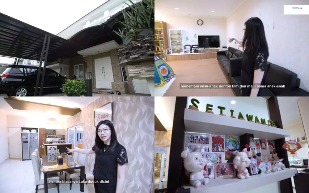 rumah 9 atlet badminton © YouTube