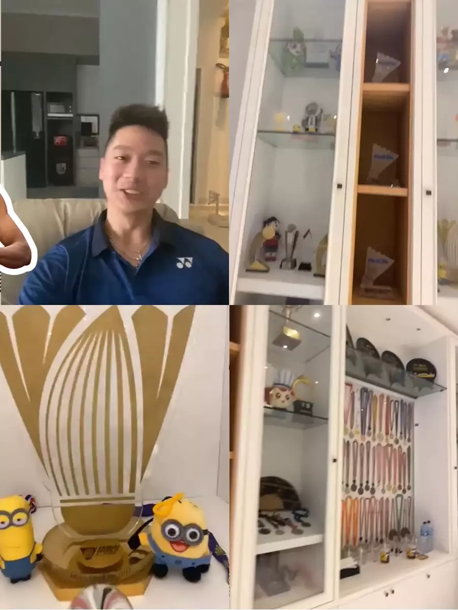 rumah 9 atlet badminton © YouTube