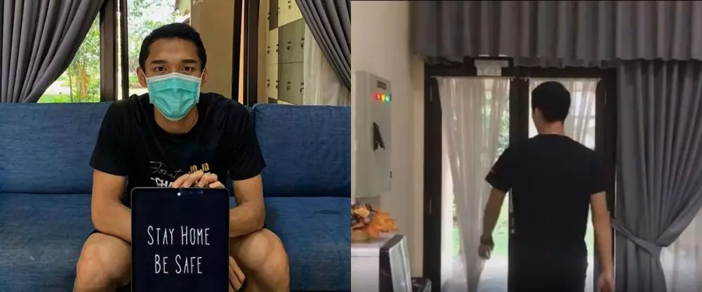 rumah 9 atlet badminton © Instagram