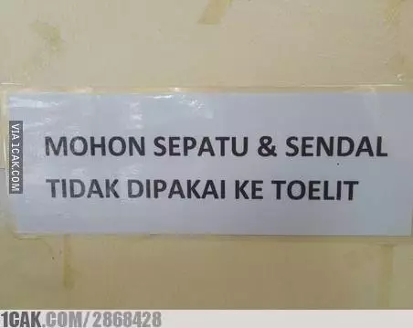 tata tertib lucu di toilet © 2021 1cak.com