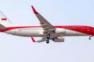 Pesawat kepresidenan dicat jadi merah putih, ini kata pihak Istana