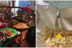 Beli nasgor di Malang, pria Kalimantan ini terkejut lihat porsinya