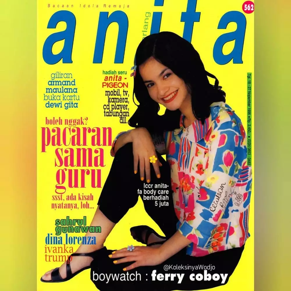 Potret lawas ratu antagonis 90-an di cover majalah dari berbagai sumber
