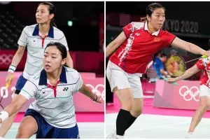 Korea protes resmi teriakan ganda putri China Chen Qing Chen