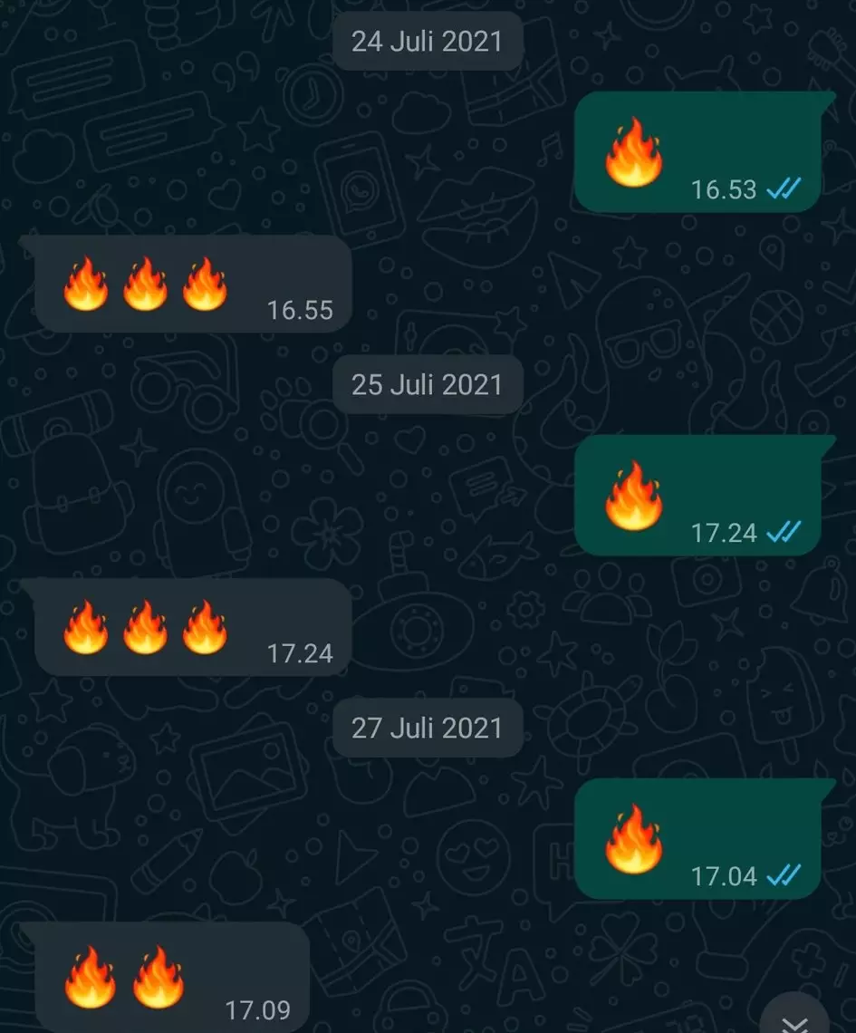 Chat anak kos dan pemilik warung © berbagai sumber