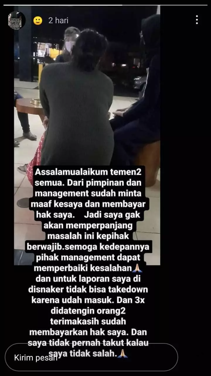 mahasiswi kerja di Toserba dibayar Rp 2000 © 2021 brilio.net